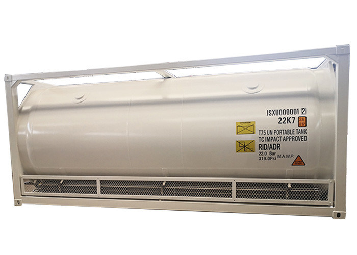 LCO2 Cryogenic Tank Container LC2H4 ISO Tank T75 For Storage Transport