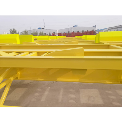 Dock Container Skeleton Semi Trailer 2 Axles 3 Axles 60tons