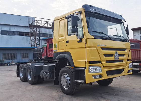 Heavy Truck Used Tractor Head Second Hand Howo 6X4 WEICHAI Engine