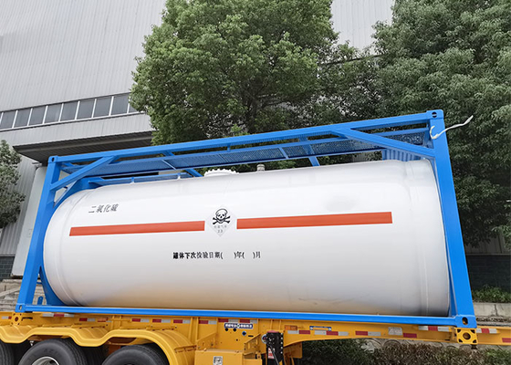 T50 ISO 20ft Tank Container Sulfur Dioxide CCS