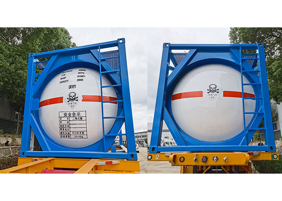 T50 ISO 20ft Tank Container Sulfur Dioxide CCS