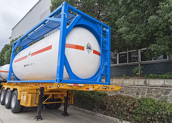 T50 ISO 20ft Tank Container Sulfur Dioxide CCS