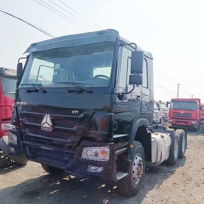 Howo 375Hp Second Hand Tractor Head Used 6 X 4 Right Hand Drive Sinotruk