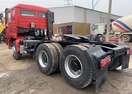 Used Towing Truck Tractor Head 6*4 380HP 10 Tyres LHD / Rhd