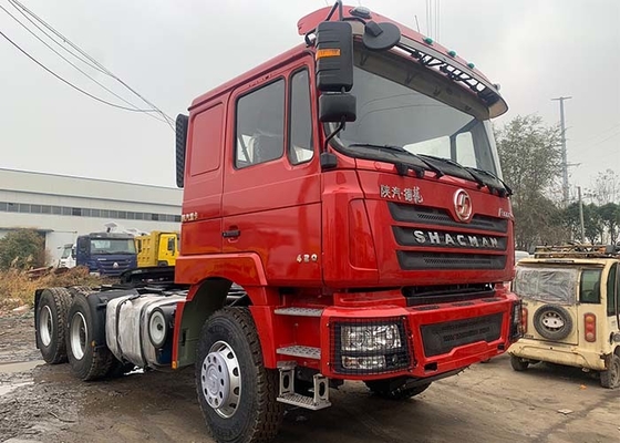 Used Towing Truck Tractor Head 6*4 380HP 10 Tyres LHD / Rhd