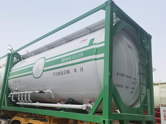 ISO Bulk Cement Tank Container LSXC 27m3 BV Certified 20ft