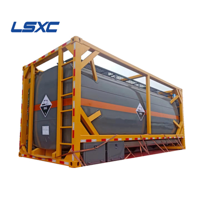 China factory direct sale low price 20ft tank container concentrated sulfuric acid