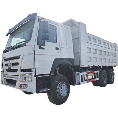 Sinotruk HOWO Used Tri Axle Dump Trucks 6x4  Used Tipper Trucks 375HP