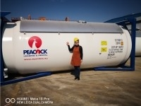 Q345D 40 Ft ISO Tank Container 22 Tons CCS ISO Fuel Container For Trichloroethane