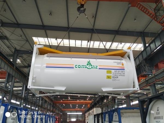 Q345D 40 Ft ISO Tank Container 22 Tons CCS ISO Fuel Container For Trichloroethane