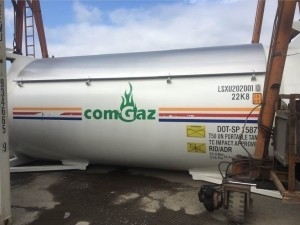 Q345D 40 Ft ISO Tank Container 22 Tons CCS ISO Fuel Container For Trichloroethane