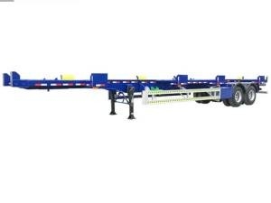 Suspension Container Chassis 40ft 2500mm Chassis Semi Trailer