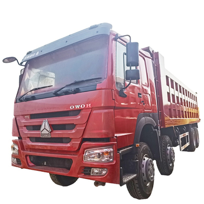 28 CBM Howo 8x4 Dump Truck Second Hand  380HP 40-50T Mining