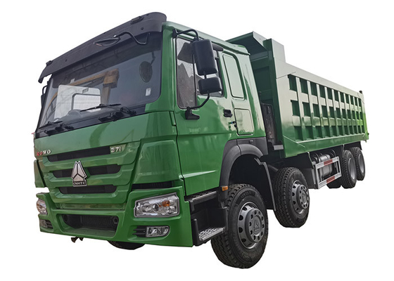 12 Wheels 371Hp Used Dump Trucks 8x4 Second Hand Tipper  20cbm