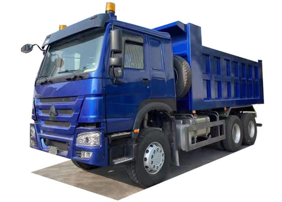 Blue DOT Howo Dump Truck 371 30-40T Dump Tipper  Low Fuel
