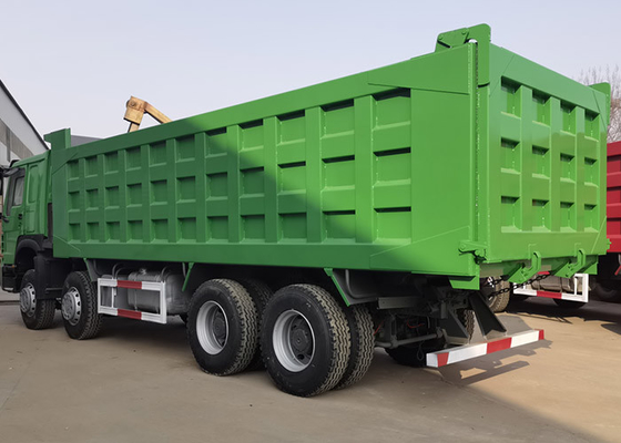 12 Wheels 371Hp Used Dump Trucks 8x4 Second Hand Tipper  20cbm