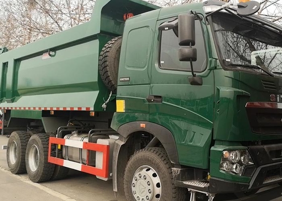 HC16 Green Tipper Dump Truck CCC 20 Cubic Meter Dump Truck