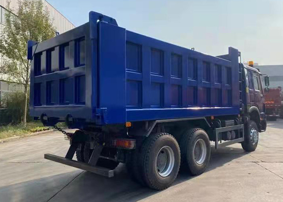 Blue DOT Howo Dump Truck 371 30-40T Dump Tipper  Low Fuel