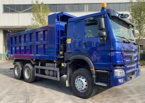 Blue DOT Howo Dump Truck 371 30-40T Dump Tipper  Low Fuel