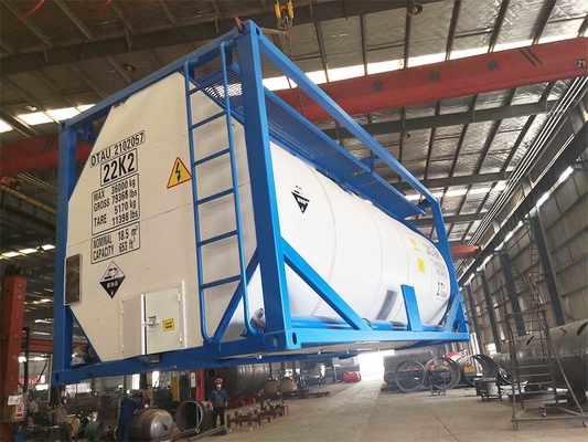 Ex-factory price hydrochloric acid and sulfuric acid chemical transport tank container