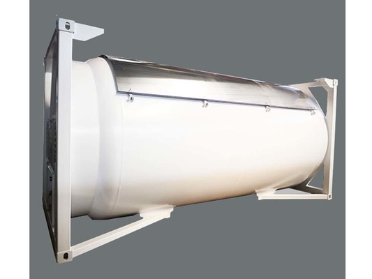 24500L Liquid Oxygen ISO Container CSC 40ft Tank Container  60m3