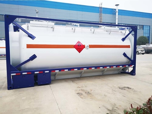 LPG T75 Tank Container Q235B Liquid ISO Container BV CCS Certification