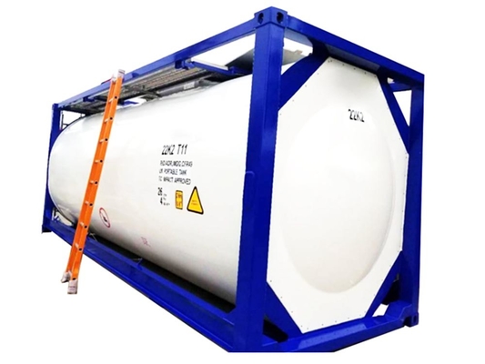 ASME Liquid Transport Containers 25000 Liter Bulk Iso Tank Containers