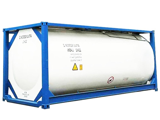 Factory price SS316 20 feet 21-26CBM CIMC T3 T4 T11 T14 ASME standard ISO liquid food transportation tank container