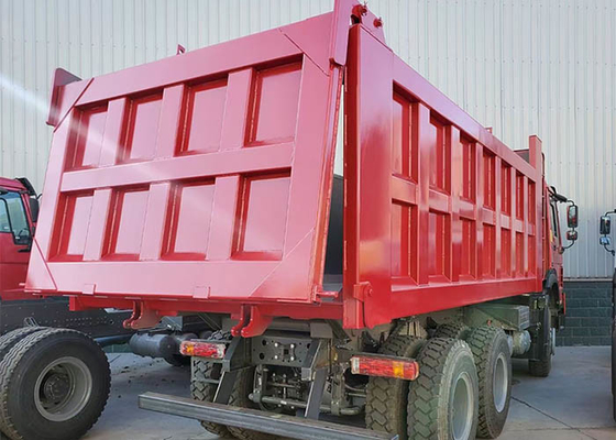 ECE Tipper Dump Truck 25000kg Howo Dump 12 Wheeler Automatic
