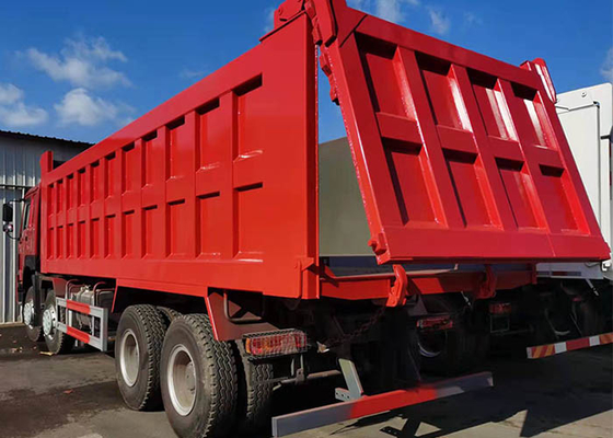 ECE Tipper Dump Truck 25000kg Howo Dump 12 Wheeler Automatic