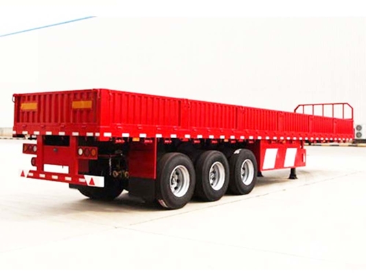 40000kg 40ft Flatbed Trailer 11.00r20 Triple Axle Flatbed