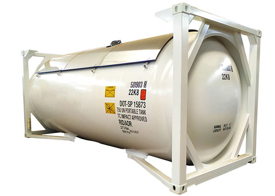 24.5m3 LPG ISO Tank Container 20 Feet Cryogenic ISO  Containers