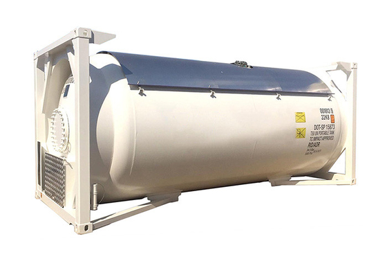 24.5m3 LPG ISO Tank Container 20 Feet Cryogenic ISO  Containers