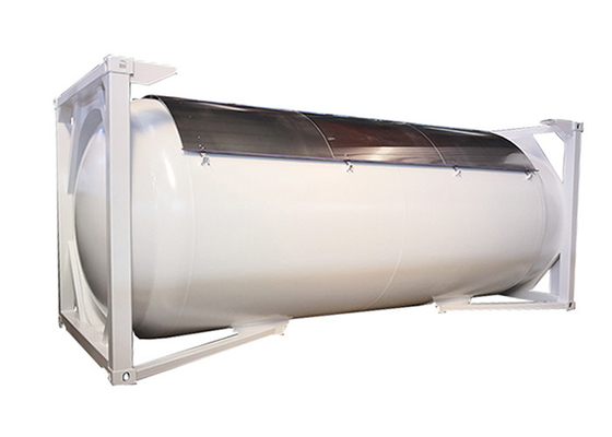 24.5m3 LPG ISO Tank Container 20 Feet Cryogenic ISO  Containers