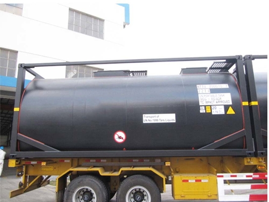 Helium ISO Container Liquid Tank Container 20ft T62 Asphalt