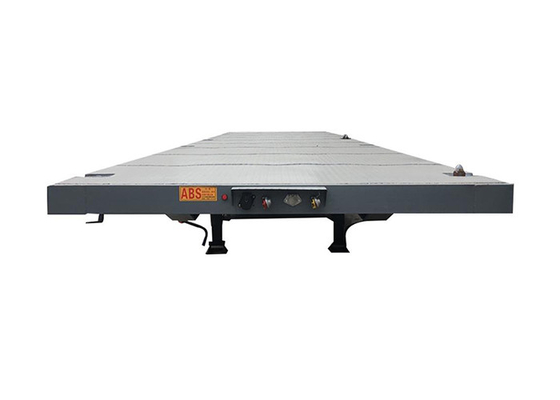 BPW 3 Axle Flatbed Semi Trailer 16000mm 20 Foot  Trailer
