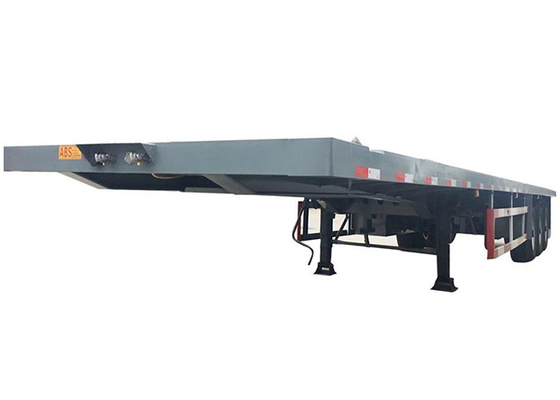BPW 3 Axle Flatbed Semi Trailer 16000mm 20 Foot  Trailer