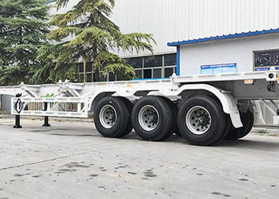 20FT Skeleton Container Semi Trailer 60T Tank Container Chassis CE