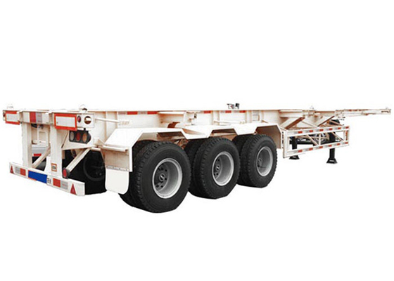 20FT Skeleton Container Semi Trailer 60T Tank Container Chassis CE