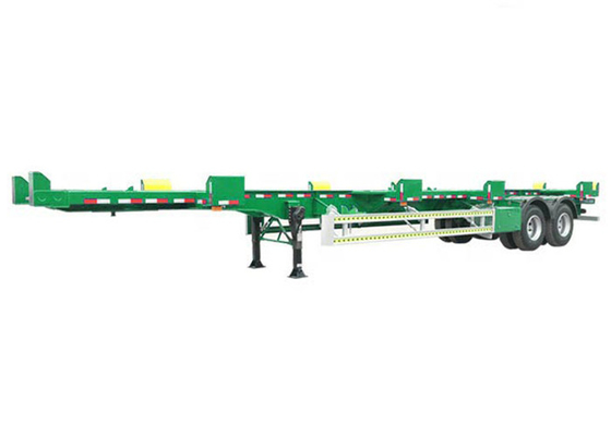 2 Axle Skeleton Container Semi Trailer 6.2T 20 Foot Container Chassis