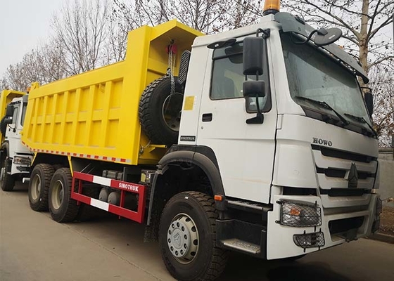 500L Double Axle Tipper Truck 420hp Howo 380 Dump Air Suspension