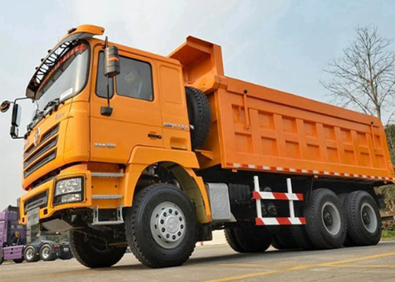 Shacman F3000 2nd Hand Tipper Trucks  6x4 ECE Heavy Duty Dump Truck