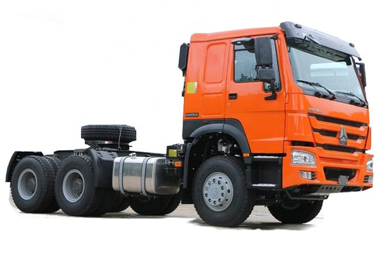 371Hp Howo Truck Head HW76 Container Truck EURO 2 Emission Standard