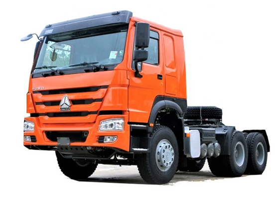 371Hp Howo Truck Head HW76 Container Truck EURO 2 Emission Standard