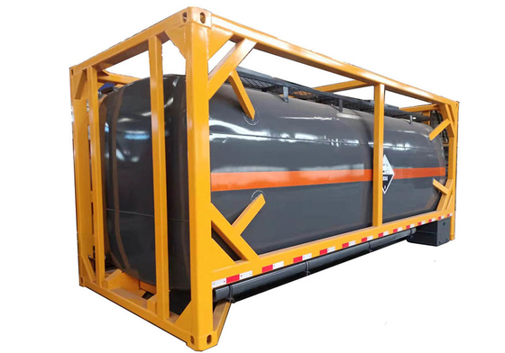 26CBM 20 Foot Tank Container ISO9001 Hydrochloric Acid ISO Tank Transport