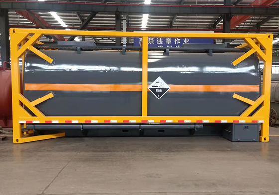 26CBM 20 Foot Tank Container ISO9001 Hydrochloric Acid ISO Tank Transport