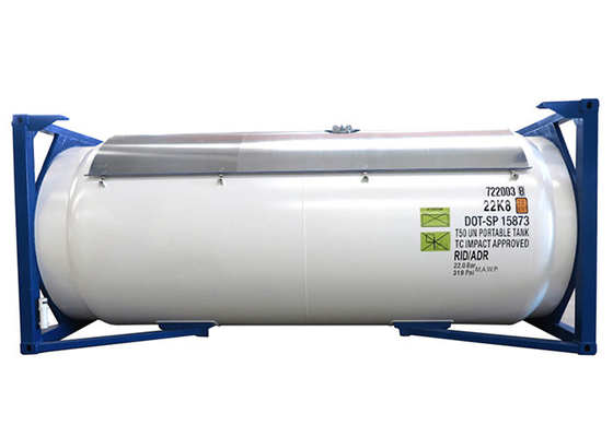 20 feet large capacity T50 ISO Tank Container UN portable LPG propane gas Tank Container