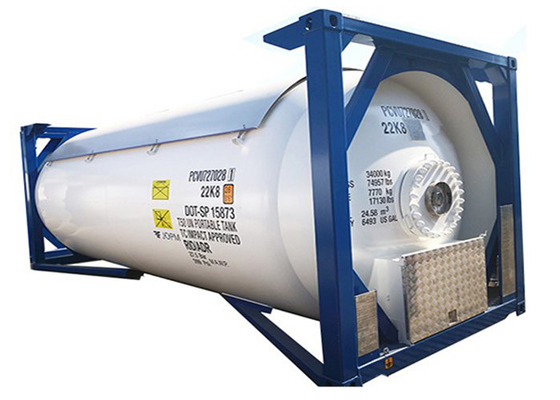 20 feet large capacity T50 ISO Tank Container UN portable LPG propane gas Tank Container