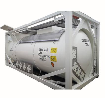 24500L T50 ISO Tank Container 120m3 ISO Oxygen Containers T75
