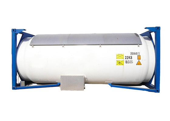 BPVC 20 Ft ISO Tank Container IMDG Cryogenic ISO Pressure Vessel